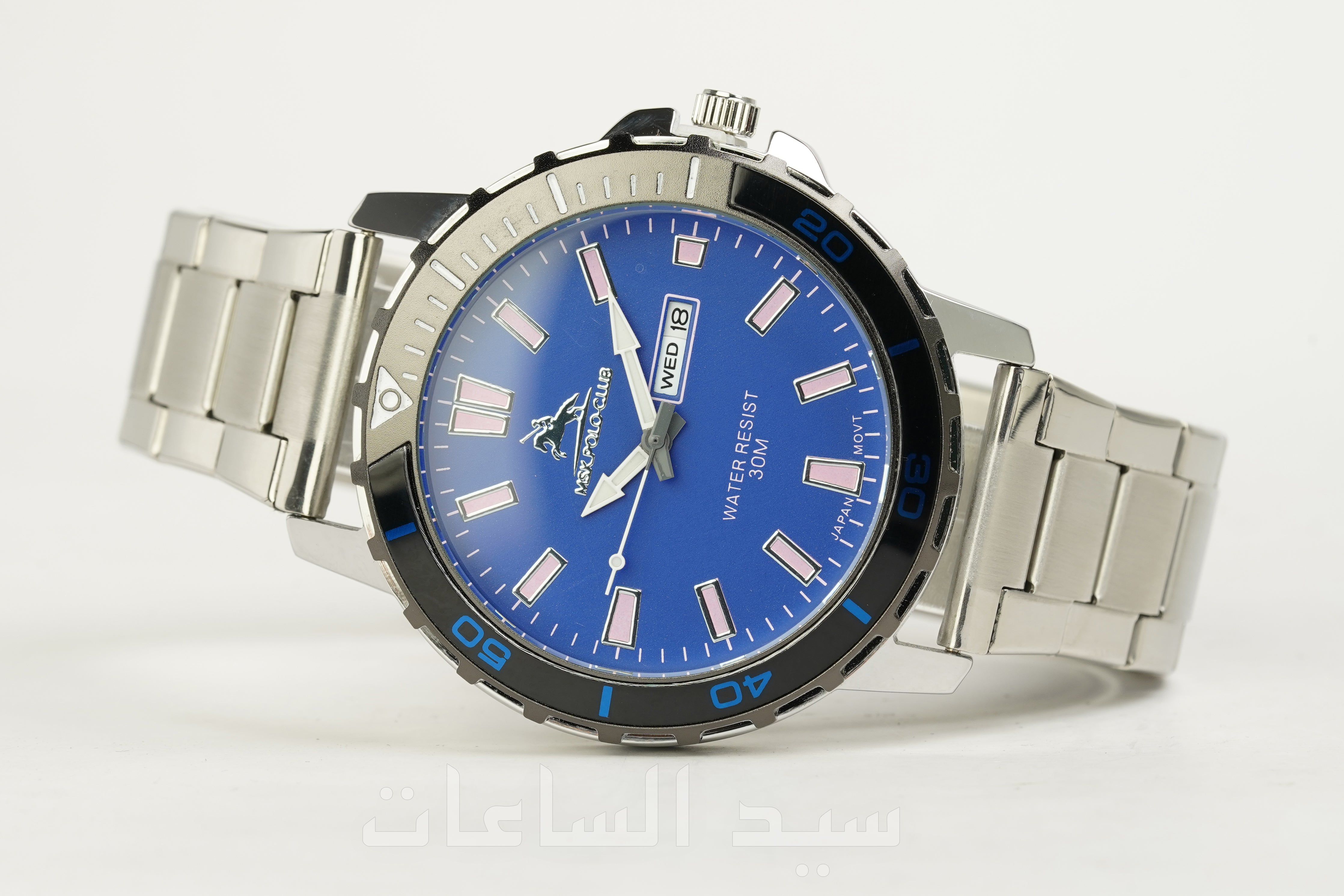 ساعة رجالية ماركة بولو MSK