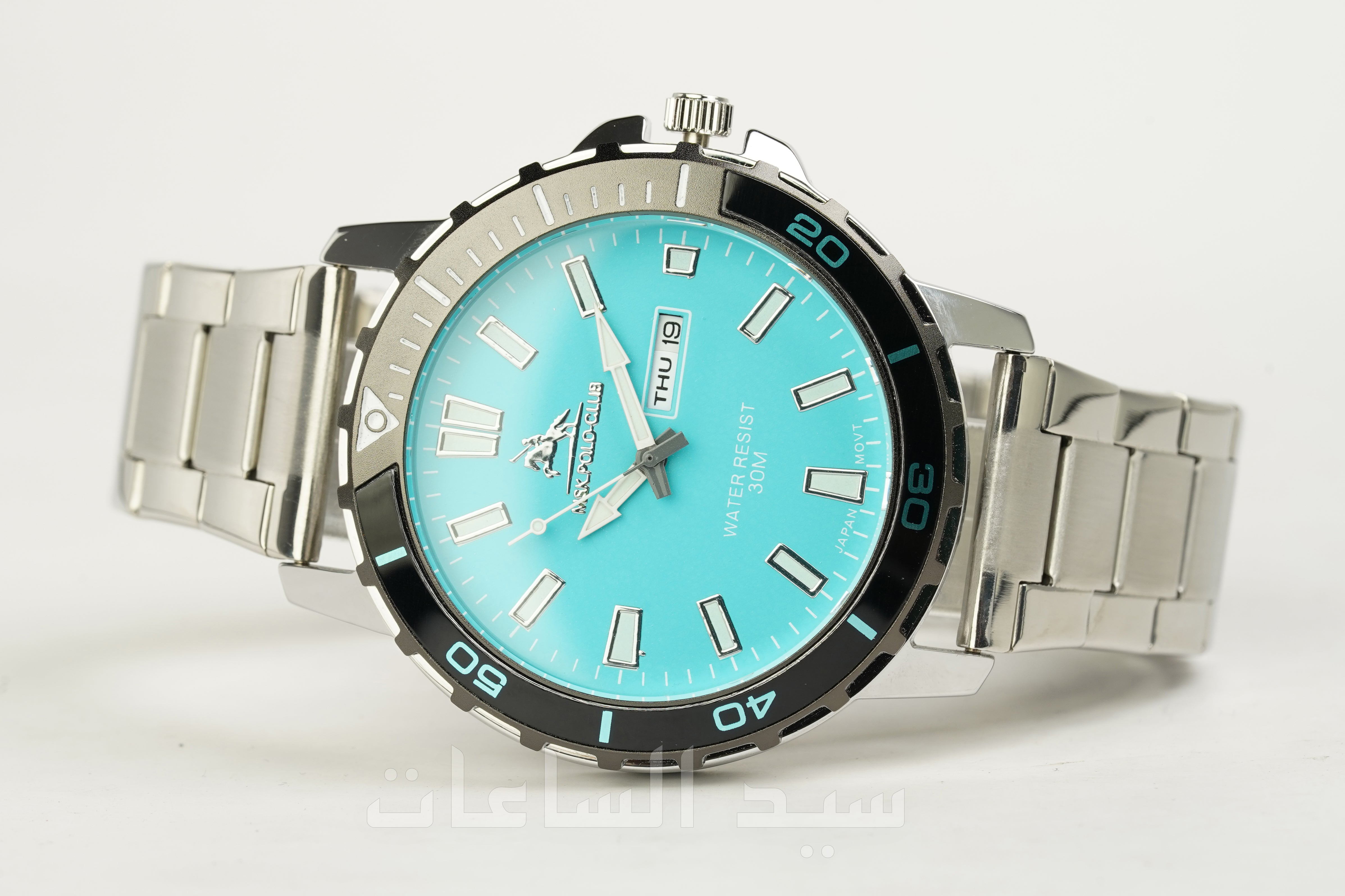 ساعة رجالية ماركة بولو MSK