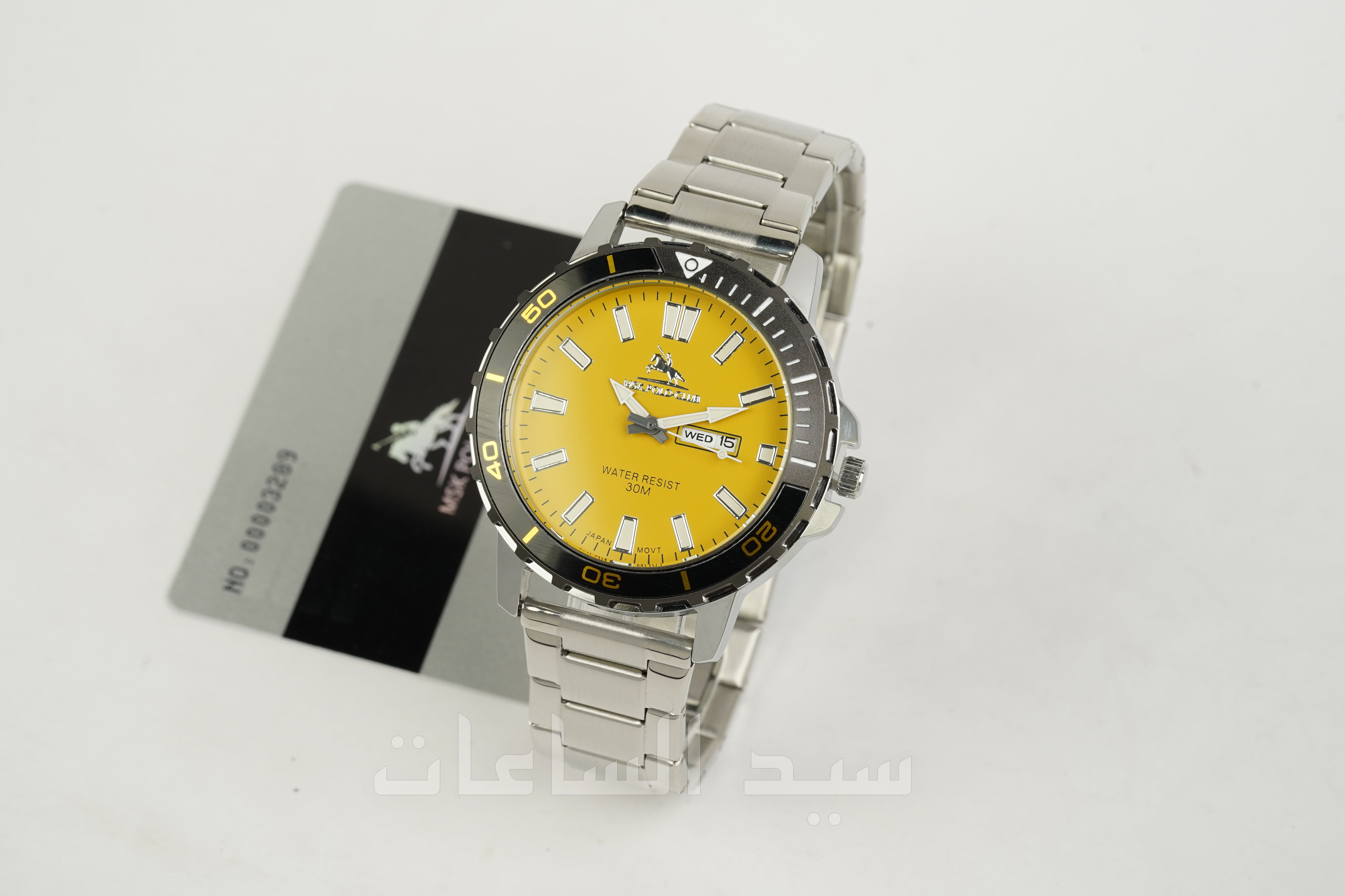 ساعة رجالية ماركة بولو MSK