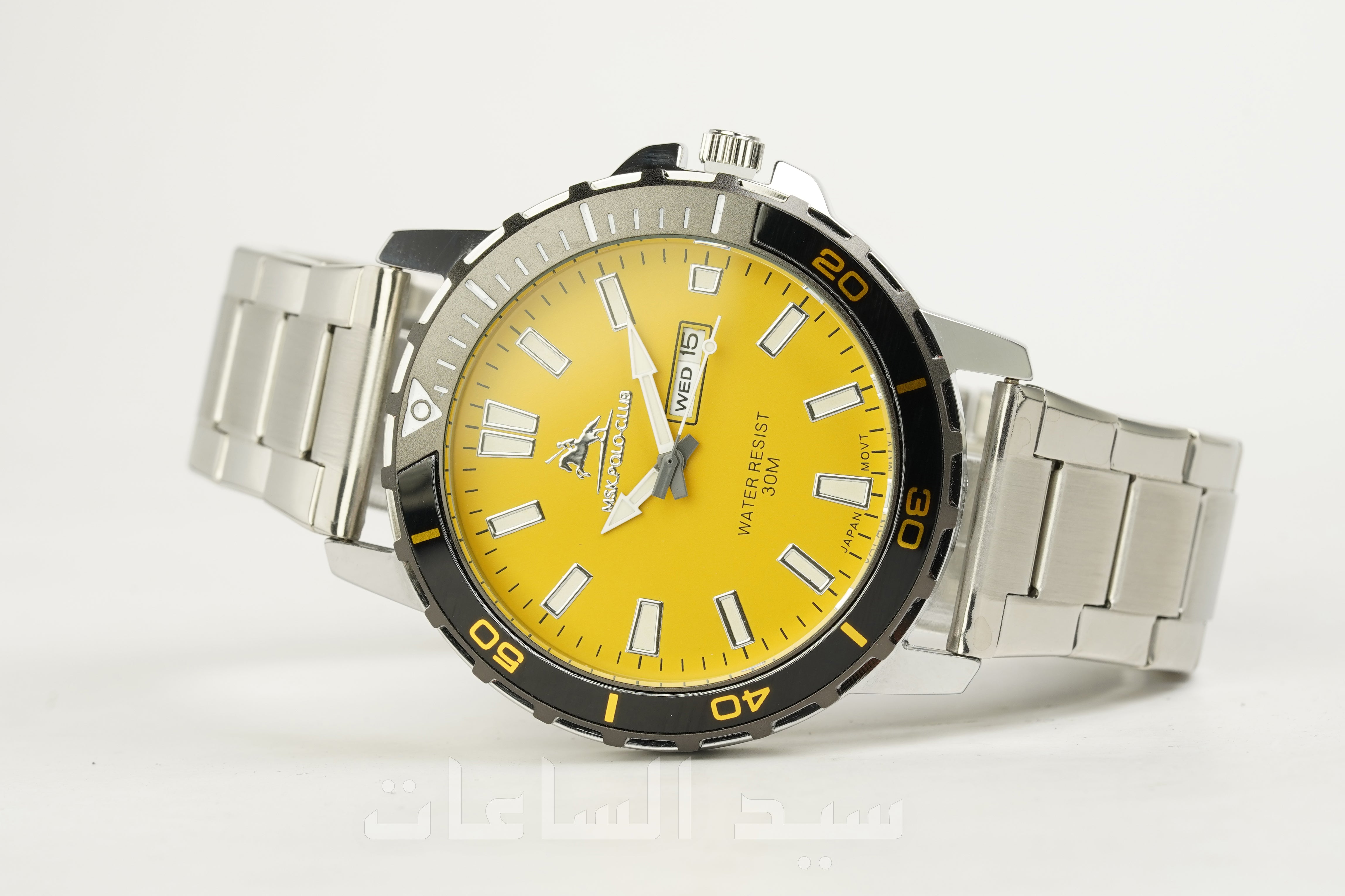 ساعة رجالية ماركة بولو MSK