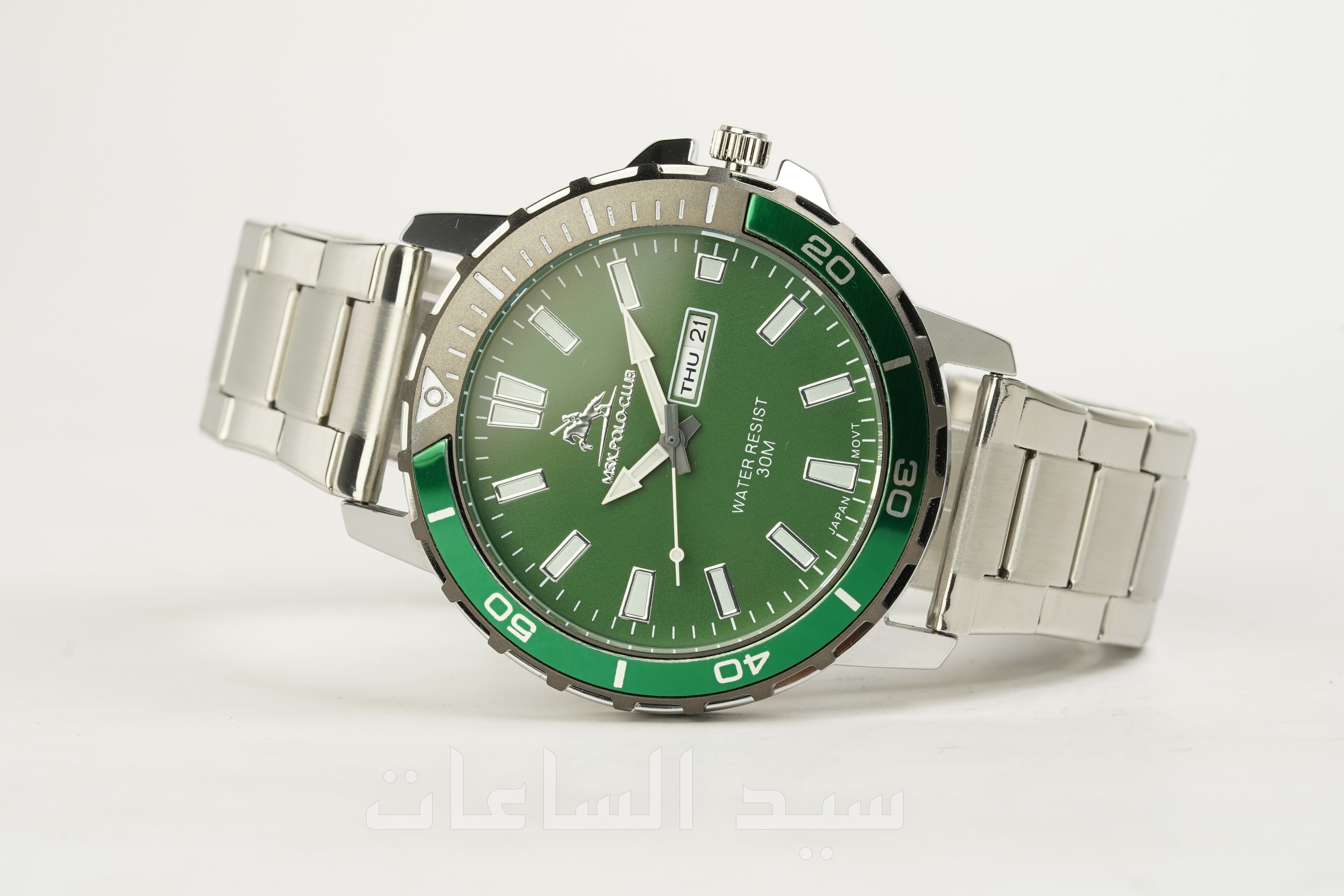 ساعة رجالية ماركة بولو MSK